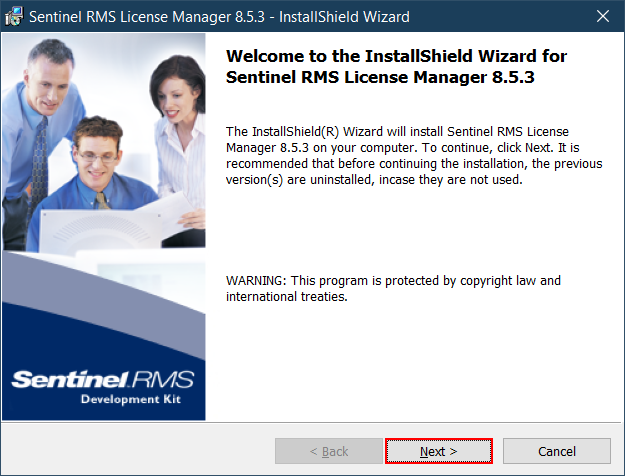 Sentinel RMS License Manager