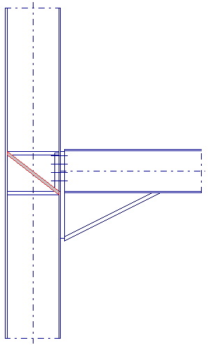 Compression plate inclined