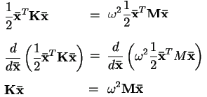 Equation of potential energy amplitude and kinetic energy amplitude