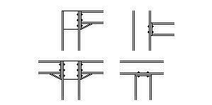 Column - End plate