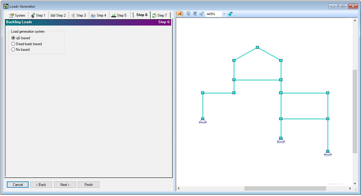 Loads Generator Step 6: Buckling Loads