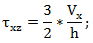 Calculation of Tau XZ