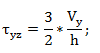 Calculation of Tau YZ